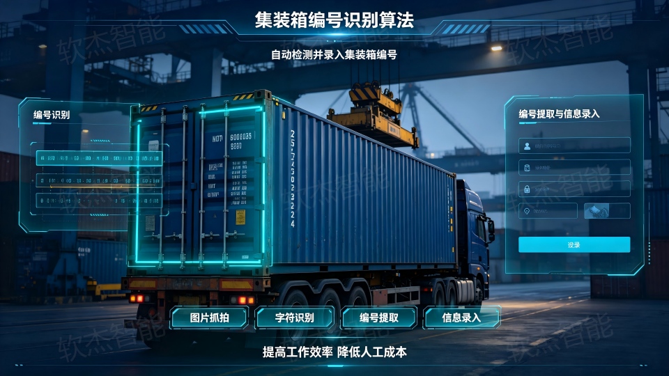 Container Number Recognition Algorithm System