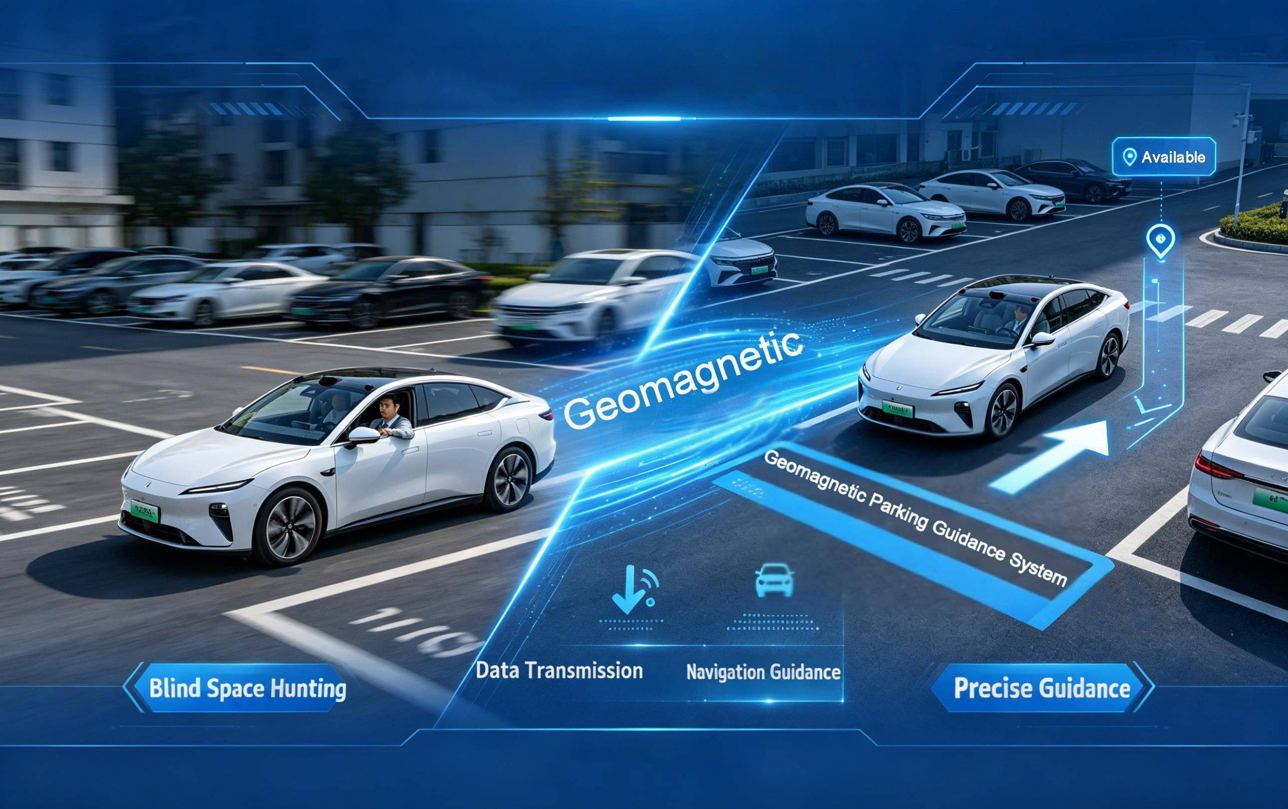 Geomagnetic Parking Guidance for Residential Communities